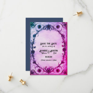 Till Death Do Us Part Gothic Style Wedding Save The Date