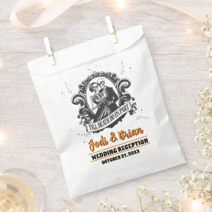Till Death Do Us Part Halloween Wedding  Favour Bags