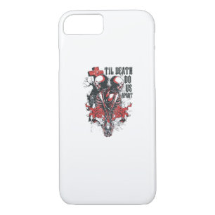 Till Death Do Us Part – Minimalist Skeleton Art Fo iPhone 8/7 Case
