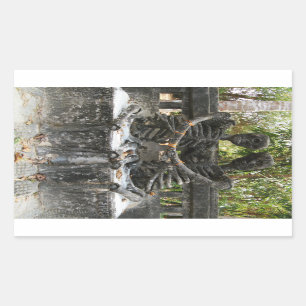 Till Death Do Us Part ... Nong Khai, Thailand Rectangular Sticker