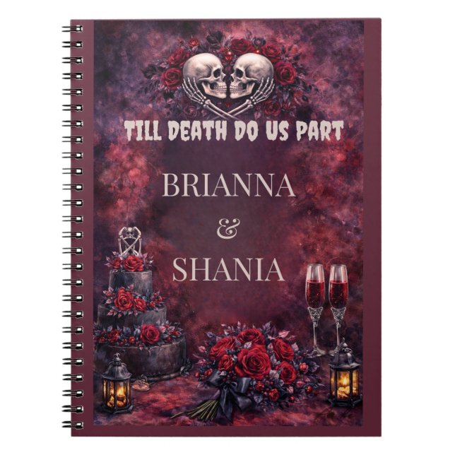 Till Death Do Us Part Notebook (Front)