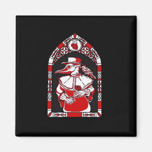 Till Death Do Us Part Plague Doctor Classic Love M Magnet