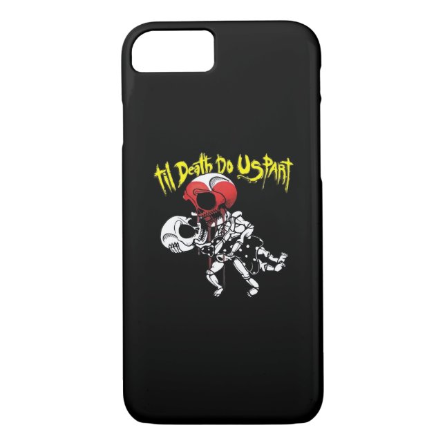 Till Death Do Us Part – Skeleton Couple Forever Case-Mate iPhone Case (Back)
