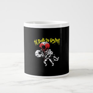 Till Death Do Us Part – Skeleton Couple Forever Large Coffee Mug