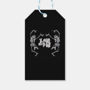 Till Death Do Us Part Skeleton Design Gift Tags