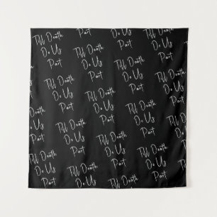 Till Death Do Us Part Skeleton Script Black Tapestry