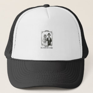 Till Death Do Us Part Skeleton Wedding Couple – Trucker Hat
