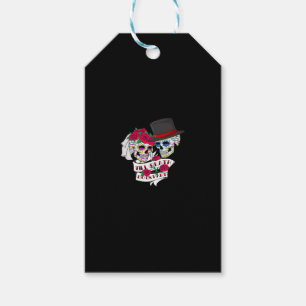 Till Death Do Us Part Skull Gift Tags