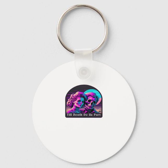 Till Death Do Us Part – Sloth and Soulmate Key Ring (Front)