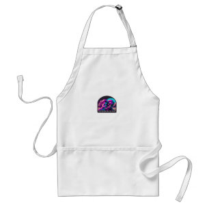 Till Death Do Us Part Sloth and Soulmate Theme Standard Apron