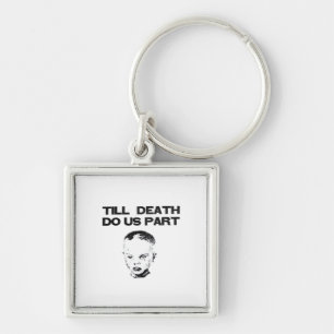 Till Death Do Us Part Sloth Classic Design Key Ring