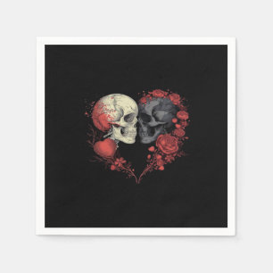 Till Death Do Us Part – Spooky Love Story Napkin