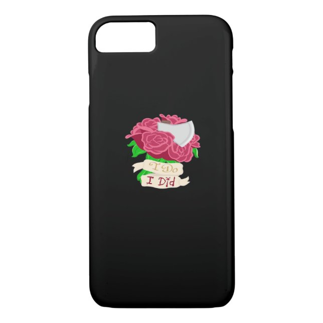 Till Death Do Us Part – Until the End Quote Case-Mate iPhone Case (Back)