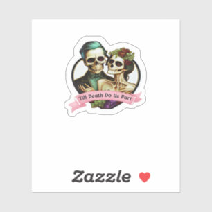 Till Death Do Us Part Valentine Skeleton Classic 