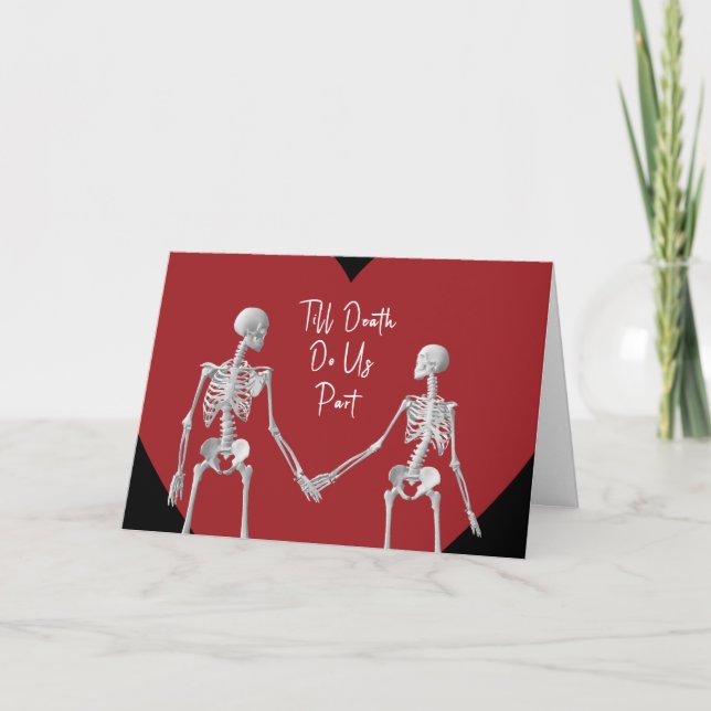 Till Death Do Us Part Valentine's Day Card opt2 (Front)