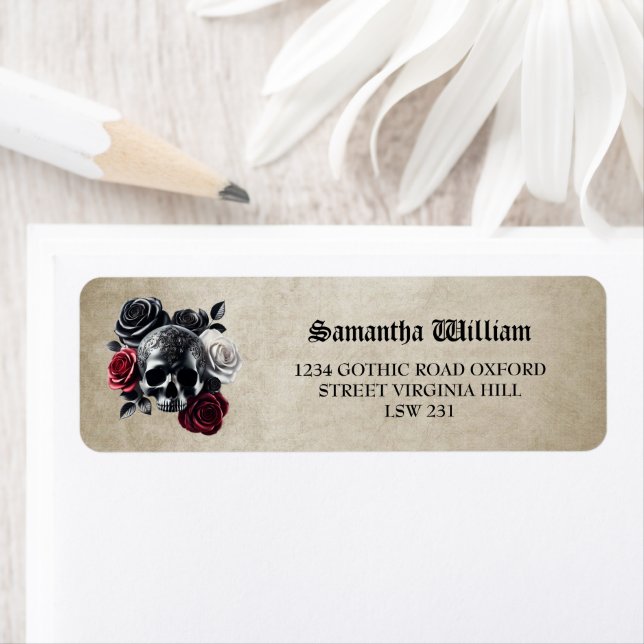 Till Death Do Us Part Vintage Halloween Wedding (Insitu)