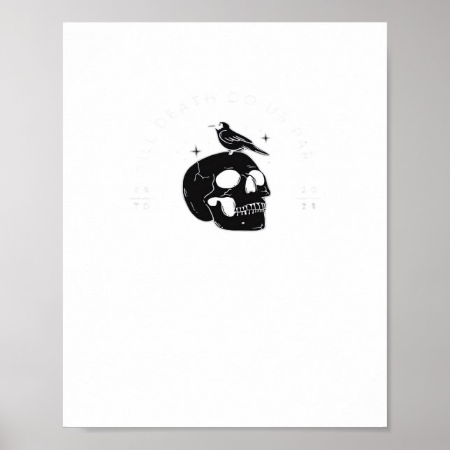 Till Death Do Us Part Wedding Classic Poster (Front)