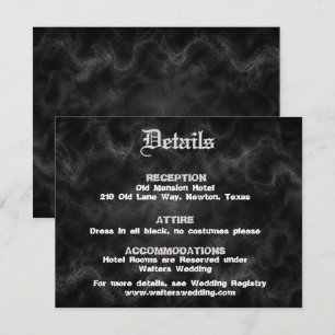 Till Death Do Us Part Wedding Rsvp Invitation