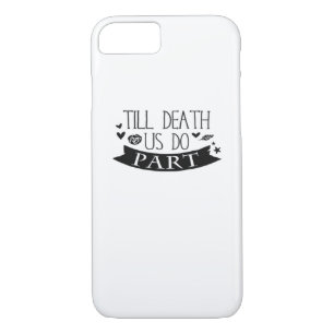 Till Death Do Us Part Wedding Vows Classic iPhone 8/7 Case