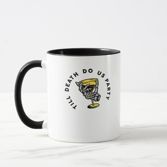 Till Death Do Us Part-Y Classic Funny Mug (Left)