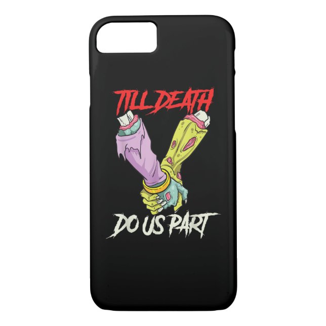 Till Death Do Us Part Zombie Hands Death Pastel Go Case-Mate iPhone Case (Back)