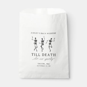 Till Death Do Us Party Bachelorette Weekend Favour Bags