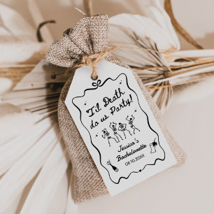 Till Death Do Us Party Bachelorette Weekend Gift Tags