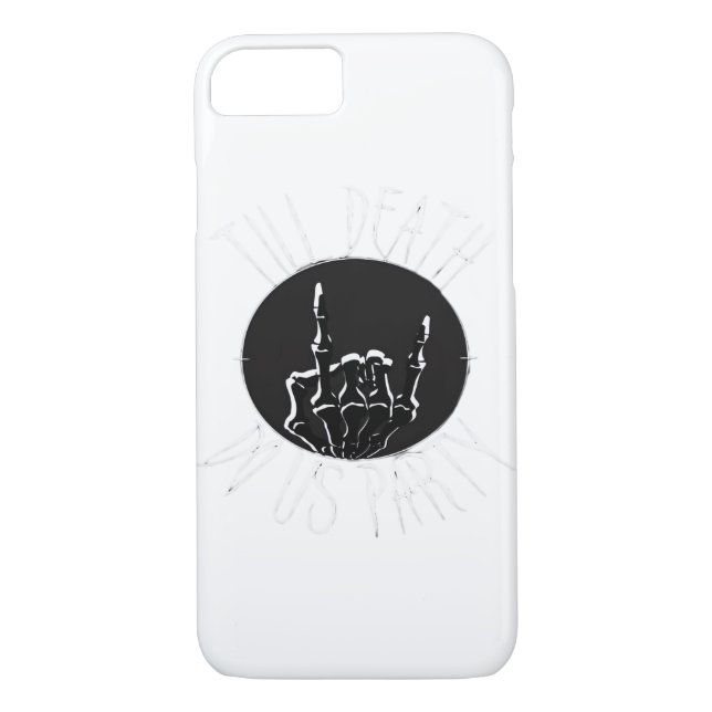 Till Death Do Us Party Classic Case-Mate iPhone Case (Back)