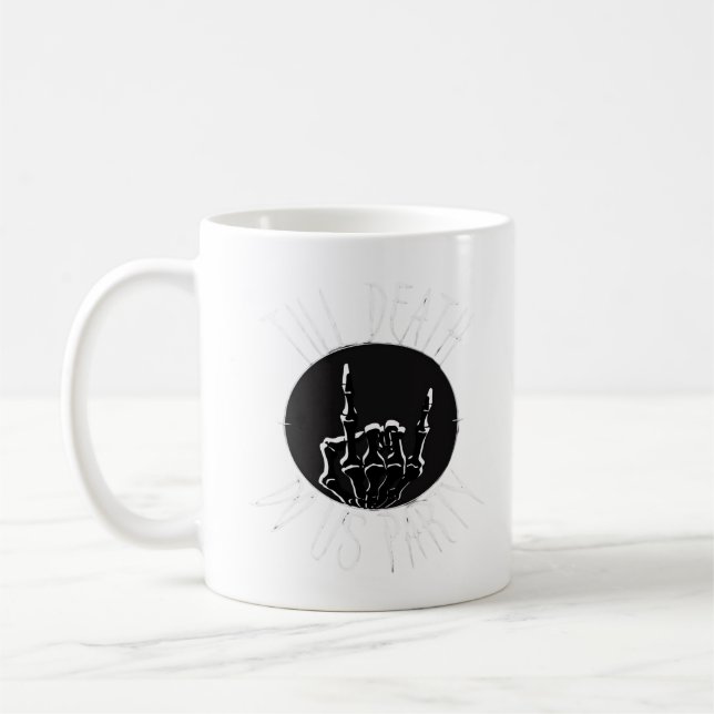 Till Death Do Us Party Classic Coffee Mug (Left)