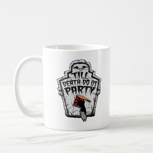 Till Death Do Us Party Classic For Halloween Coffee Mug (Left)