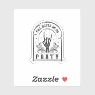 Till Death Do Us Party Gifts Retro Bachelorette Ha