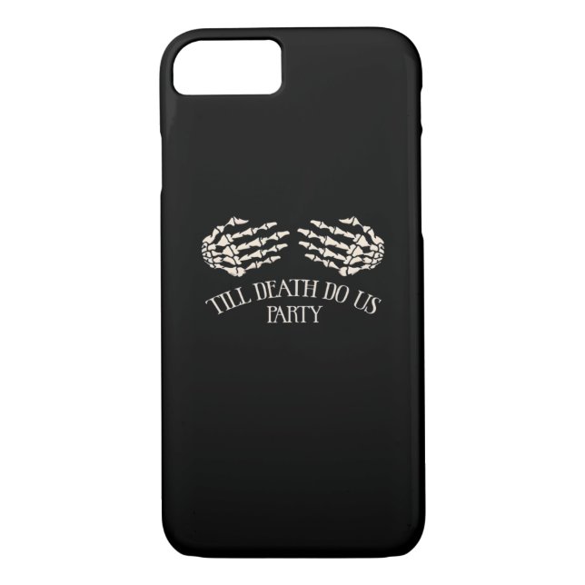 Till Death Do Us Party Halloween Party Case-Mate iPhone Case (Back)