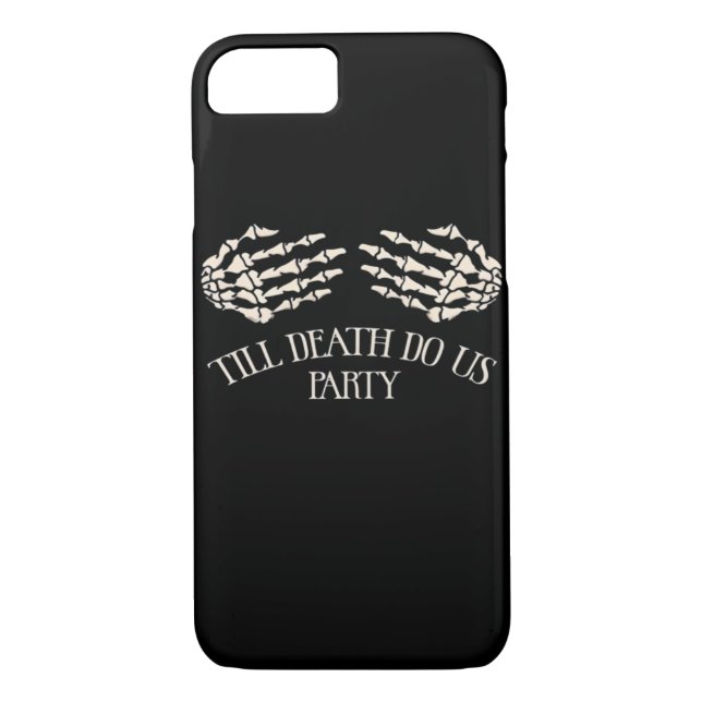 Till Death Do Us Party Halloween Party Case-Mate iPhone Case (Back)