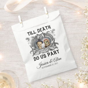 Till Death Do Us Party Halloween Wedding Favour Bags
