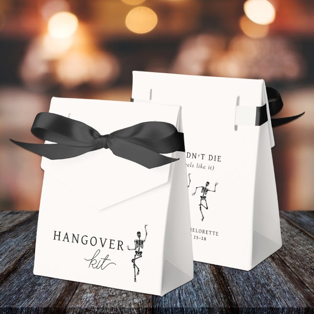 Till Death Do Us Party Hangover Kit Favour Box (Creator Uploaded)