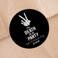 Till Death Do Us Party Skeleton Bachelorette Party