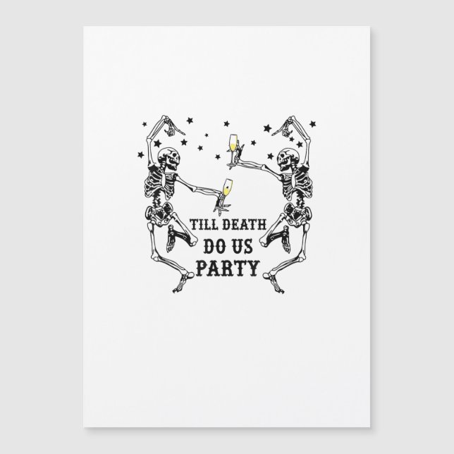 Till Death Do Us Party Skeleton Bridesmaid (Front)