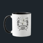 Till Death Do Us Party Skeleton Bridesmaid Mug<br><div class="desc">Till Death Do Us Party Skeleton Bridesmaid A bold bridesmaid design with skeleton flair. Perfect for gothic weddings,  Halloween bachelorettes,  or spooky bridal squads. Fun and memorable.</div>