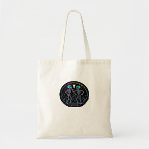 Till Death Do Us Party Skeleton Dance Party Classi Tote Bag