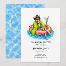 Till Death Do Us Party Skeleton Pool Bachelorette