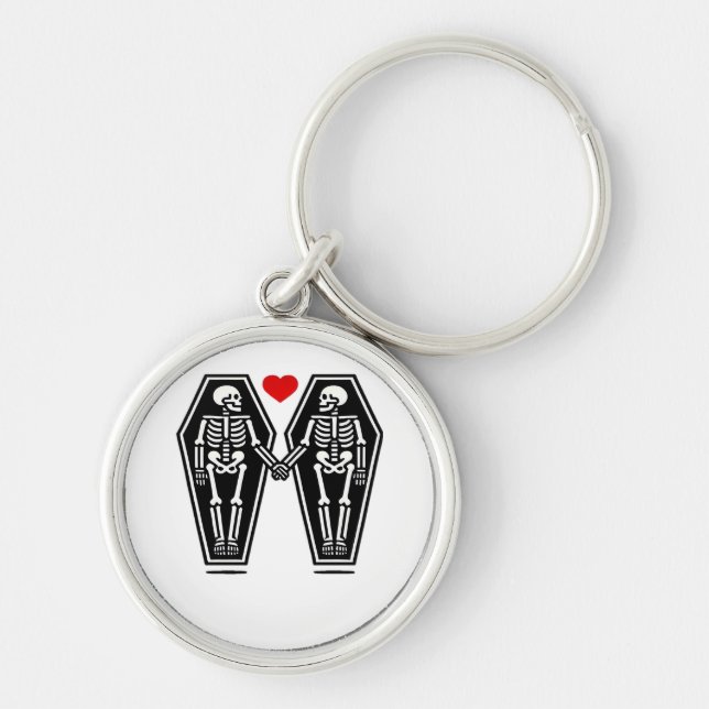 Till Death Do Us Together – Knows No Classic Key Ring (Front)