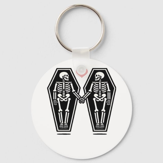 Till Death Do Us Together – Knows No Classic Key Ring (Front)
