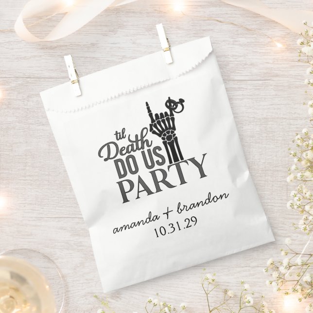 Till Death Favour Bags (Clipped)