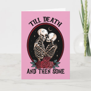 'Till Death Greeting Card (Blank)