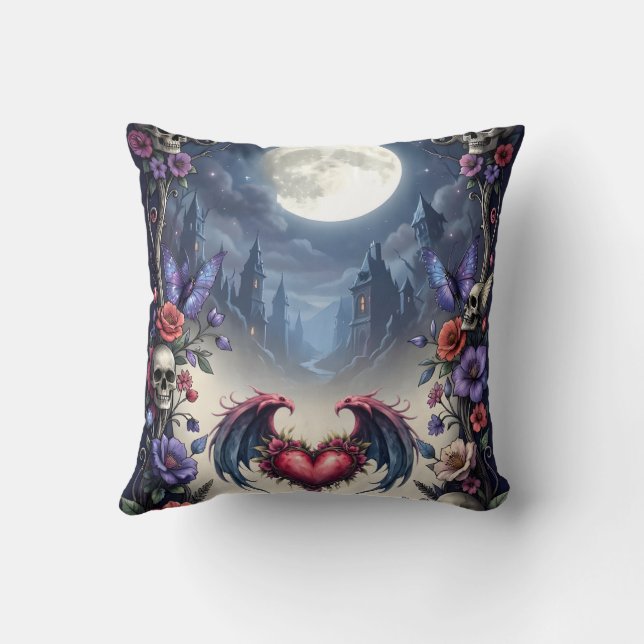Till Death & Moonlight Bind Us.  Cushion (Back)
