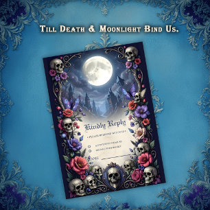 Till Death & Moonlight Bind Us.  RSVP Card