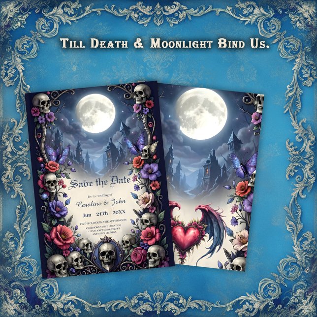 Till Death & Moonlight Bind Us.  Save The Date (Creator Uploaded)