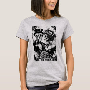 Till Death Newlywed Tarot Card Relaxed T-Shirt