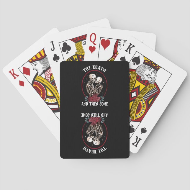 'Till Death Playing Cards (Back)