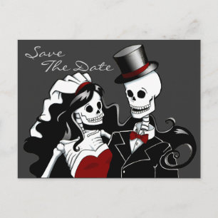 Till Death ~ Save the Date by ladyariel Announcement Postcard
